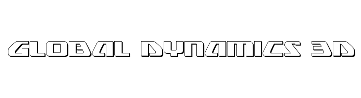 Global Dynamics 3D  Fuentes Gratis Descargar