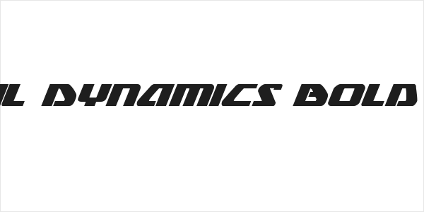 Global Dynamics Bold Italic Logo