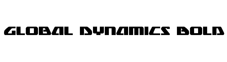 Global Dynamics Bold  لخطوط تنزيل