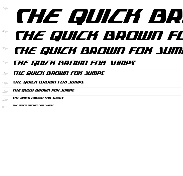 Global Dynamics Condensed Italic Waterfall