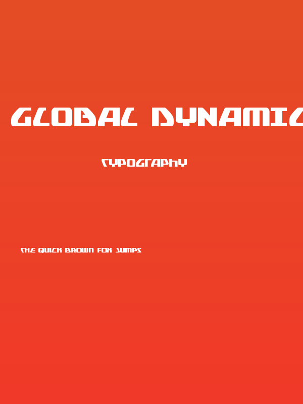 Global Dynamics Condensed Poster