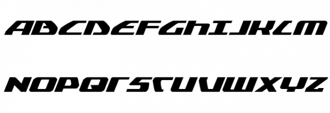 Global Dynamics Expanded Italic Polices MAJUSCULES