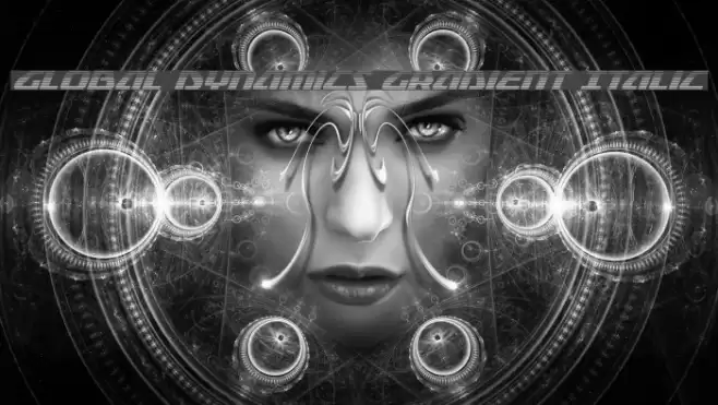 Global Dynamics Gradient Italic Font examples