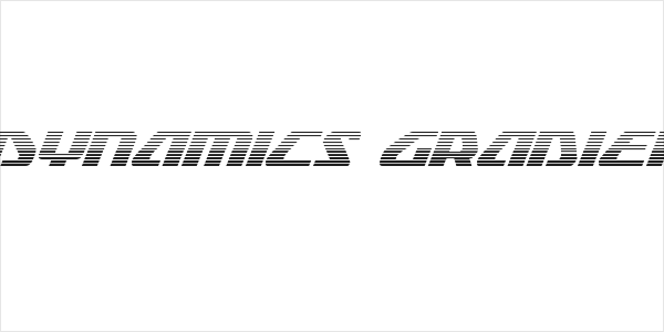 Global Dynamics Gradient Italic Logo