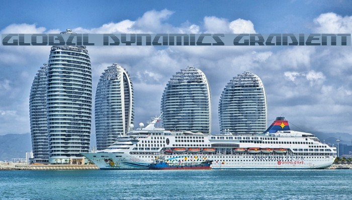 Global Dynamics Gradient Font examples