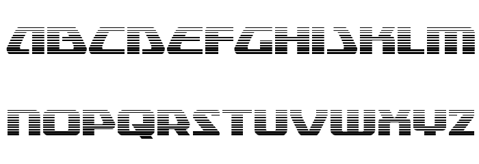 Global Dynamics Gradient Font LOWERCASE