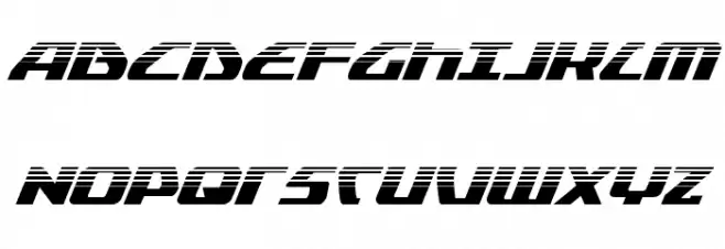 Global Dynamics Halftone Italic خط أحرف كبيرة