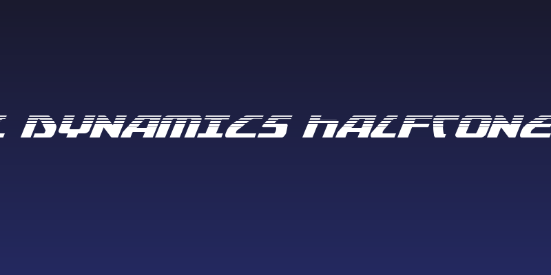Global Dynamics Halftone Italic Social Header