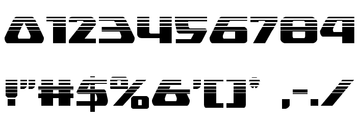 Global Dynamics Halftone Font OTHER CHARS