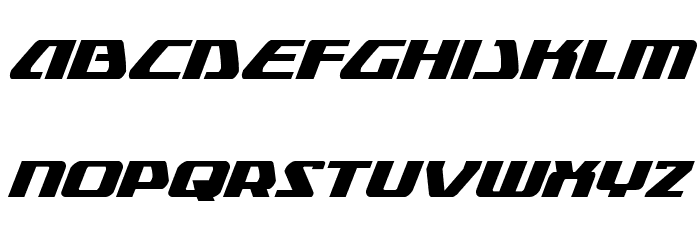Global Dynamics Italic Font LOWERCASE