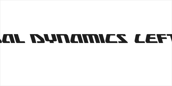 Global Dynamics Leftalic Logo