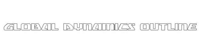 Global Dynamics Outline  les polices de caractères gratuit tlcharger