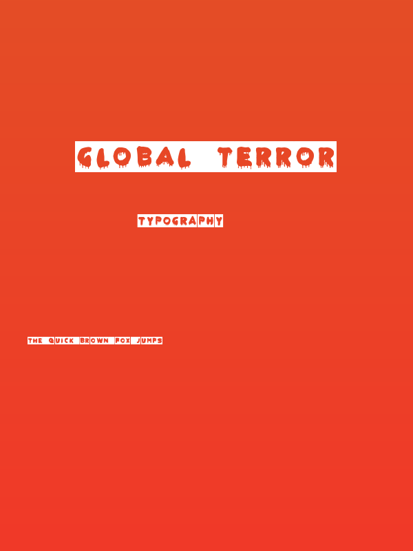 Global Terror Poster
