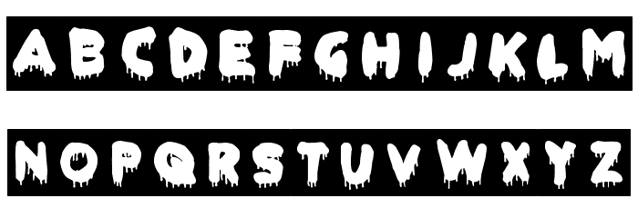 Global Terror フォント 小文字