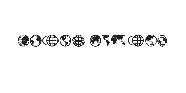 Globe Icons Logo