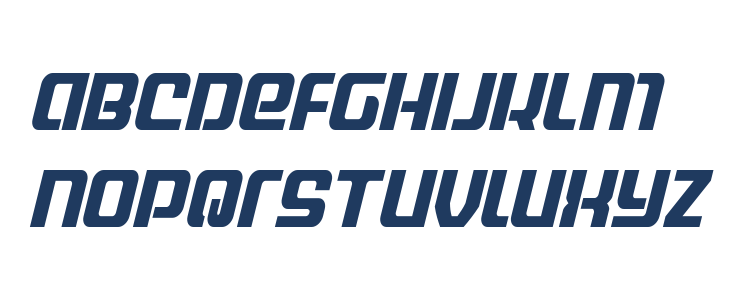 Globe Trekker Condensed Italic Lowercase