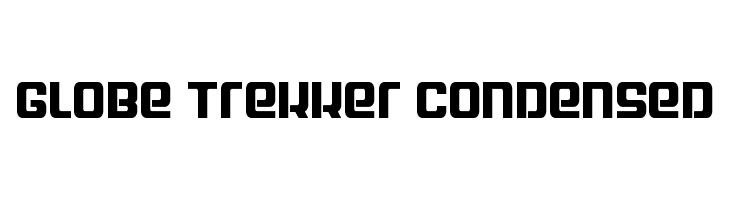 Globe Trekker Condensed  font caratteri gratis