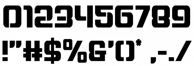 Globe Trekker Condensed Font OTHER CHARS