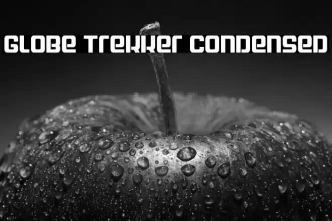 Globe Trekker Condensed Font examples