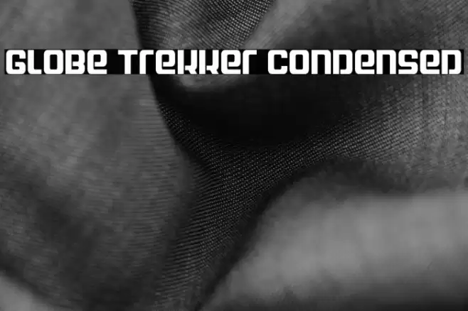 Globe Trekker Condensed Font examples