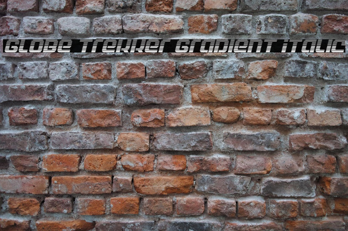 Globe Trekker Gradient Italic Example 2