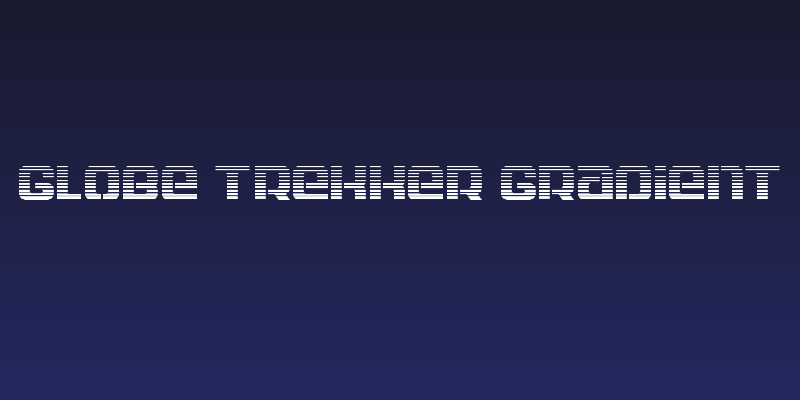 Globe Trekker Gradient Social Header