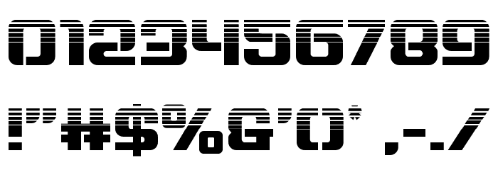 Globe Trekker Halftone Font OTHER CHARS