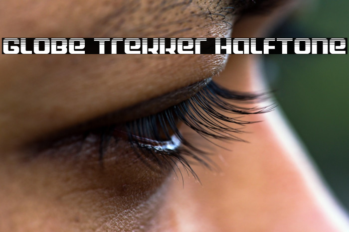 Globe Trekker Halftone Example 2