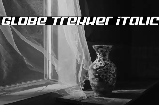 Globe Trekker Italic Font examples