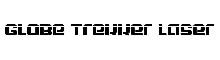 Globe Trekker Laser  免费字体下载