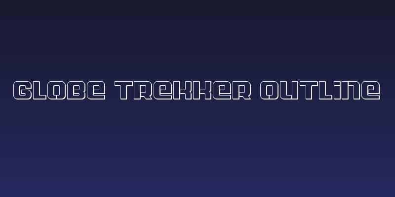 Globe Trekker Outline Social Header