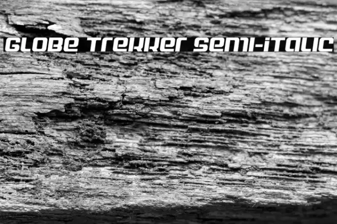 Globe Trekker Semi-Italic Font examples