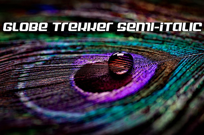 Globe Trekker Semi-Italic Example 3