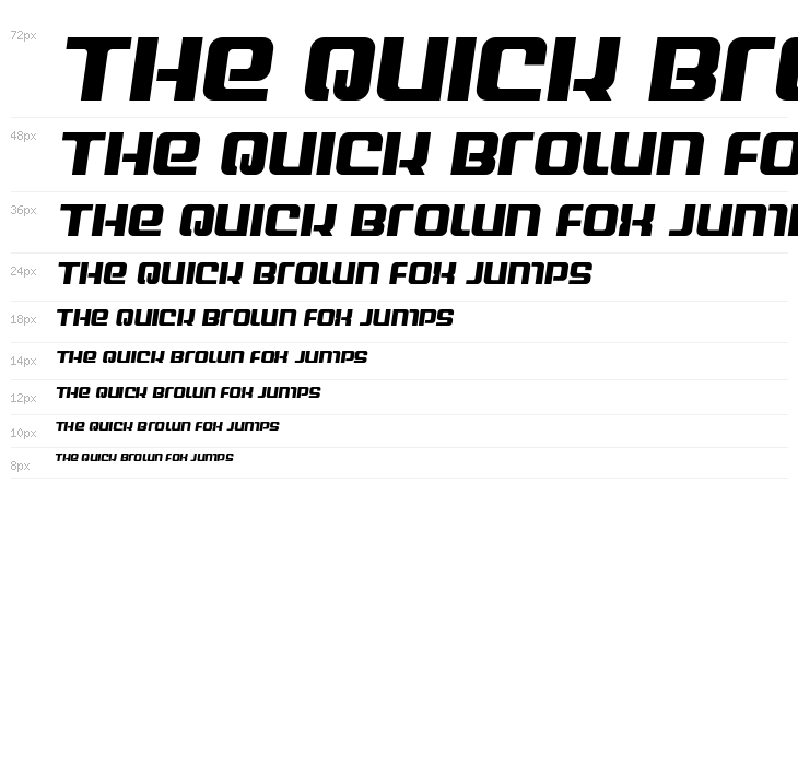 Globe Trekker Semi-Italic Waterfall