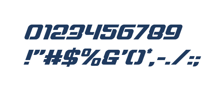 Globe Trekker Super-Italic Other Characters