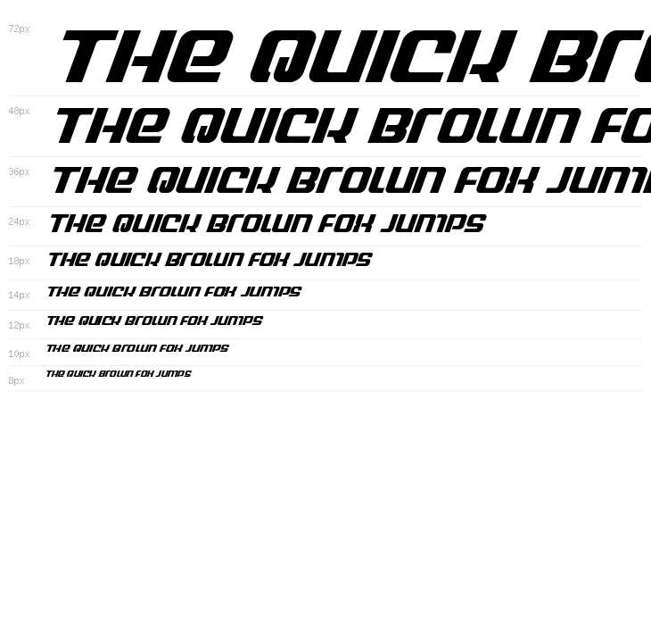 Globe Trekker Super-Italic Waterfall