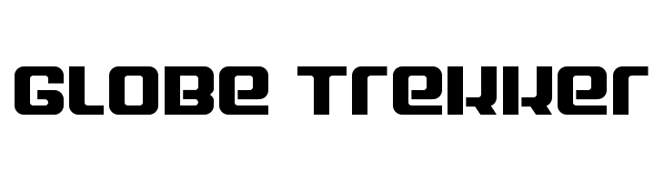 Globe Trekker  フリーフォントのダウンロード