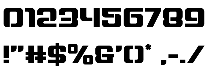 Globe Trekker Font OTHER CHARS