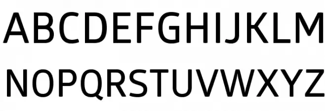 GloberSemiBoldFree Schriftart Groß