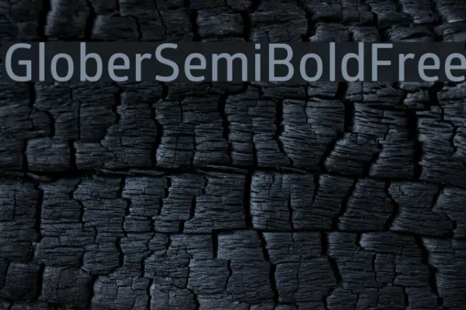 GloberSemiBoldFree Example 2