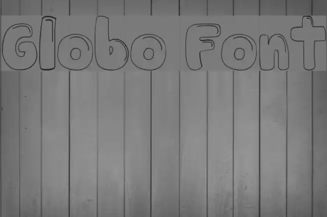 Globo Font examples