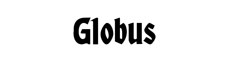 Globus  नि: शुल्क फ़ॉन्ट्स डाउनलोड