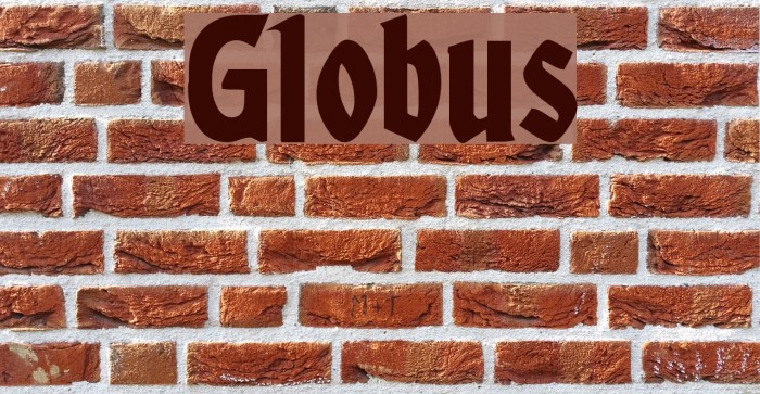 Globus Font examples