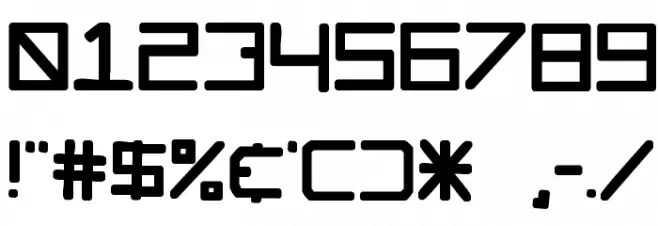 Glockenspiel Font OTHER CHARS