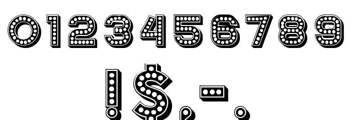 Gloom Regular Font OTHER CHARS