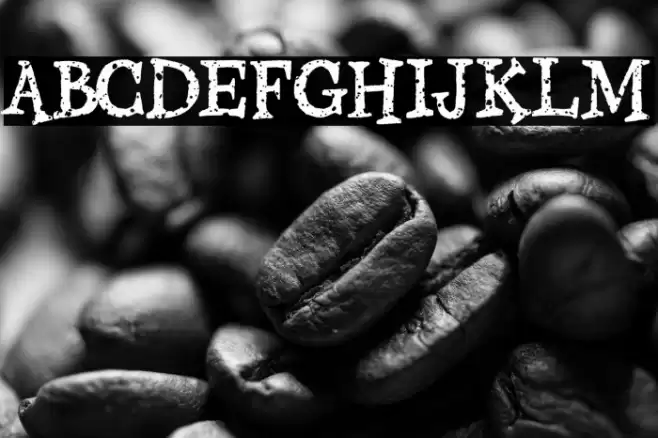 Gloomy Mummy Damaged Demo Font examples