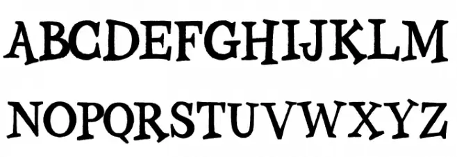 Gloomy Mummy Demo Schriftart Groß