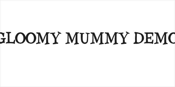 Gloomy Mummy Demo Logo