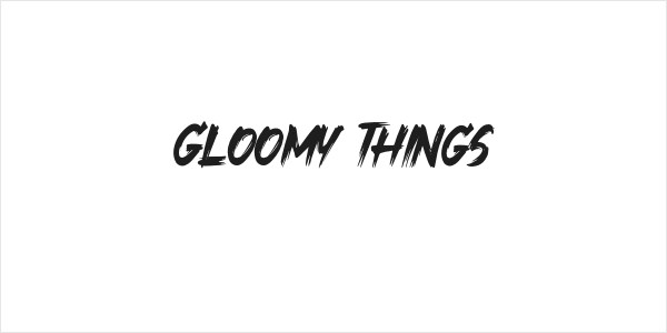 Gloomy Things Logo