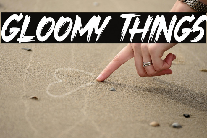 Gloomy Things Example 2